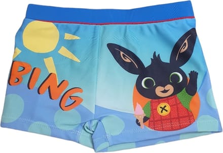Bing Bunny -  Zwembroek Bing Bunny - jongens - blauw- maat 104