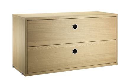String Furniture - Ladeblok - 78 x 42 x 30 cm - Eiken - beige