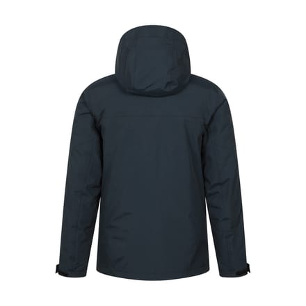 Mountain Warehouse Heren Maple 3 in 1 Waterdichte Jas (Marine)