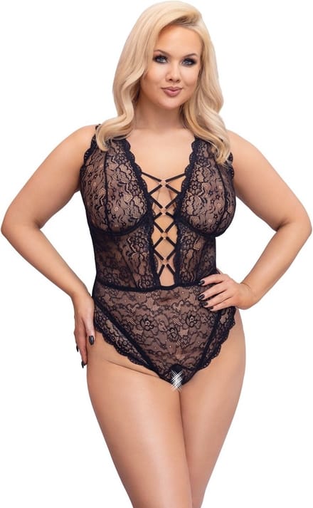 Curvy Kanten Body met Ondeugend Kruis