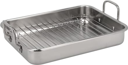 Funktion Baking dish with grid Endurance 35 x 26 x 6 cm Stainless steel