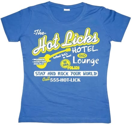 Hybris Dames Hot Licks Hotel Girly T-shirt SH-5-11012-LFH2-2