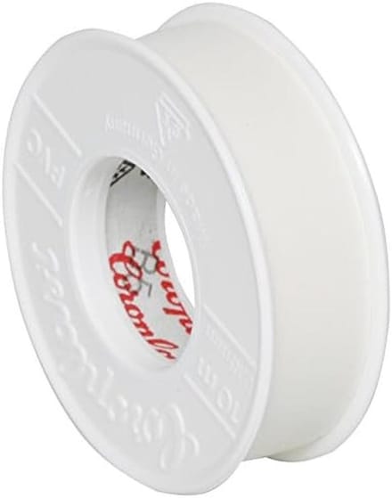 Elektrische Isolatietape Wit PVC - Hittebestendig en Vlamvertragend