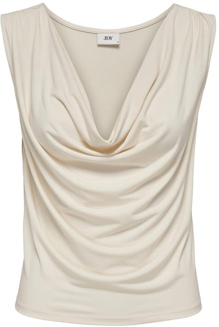 JDY - JDYMISTY S/L 2-WAY WATERFALL TOP JRS - Dames - Blouses