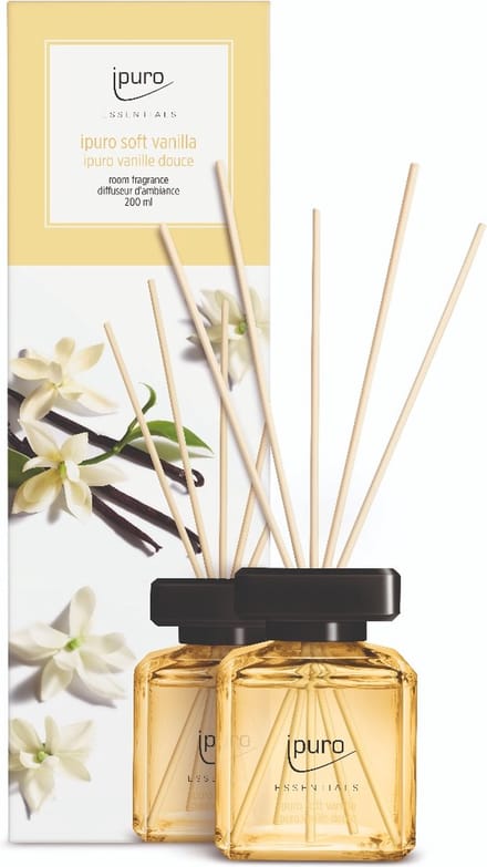 Ipuro Soft Vanilla 200ml - Geurstokjes
