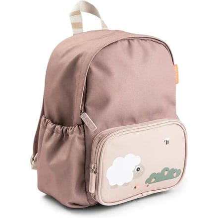 Done By Deer kinderrugzak Tiny Farm powder Powder Pink unisex