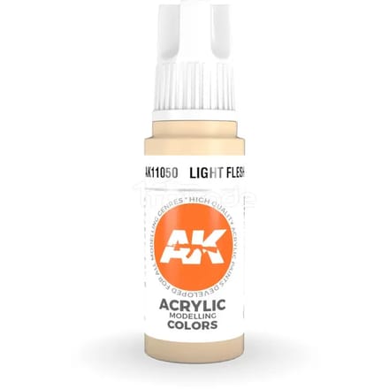 Light Flesh Acrylic Modelling Color - 17ml - AK-11050