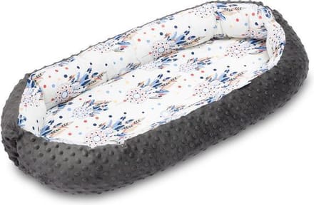 Sensillo Babynest – Donker Grijs