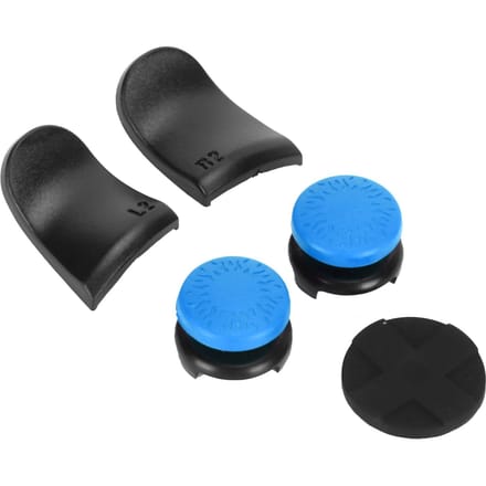 5-in-1 Duimstok Grip Toetskapje Joystick Cover L2 R2 Trigger Verlengstuk voor PS5 Controller Blauw blauw