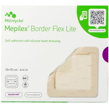 Mepilex Border Flex Lite 10cmx10cm 5 581300