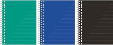 Kangaro collegeblok - A4 - lijn - 60 grams - met kantlijn - K-58371-3