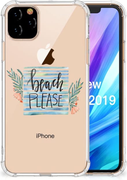 Apple iPhone 11 Pro Max Stevig Bumper Hoesje Boho Beach