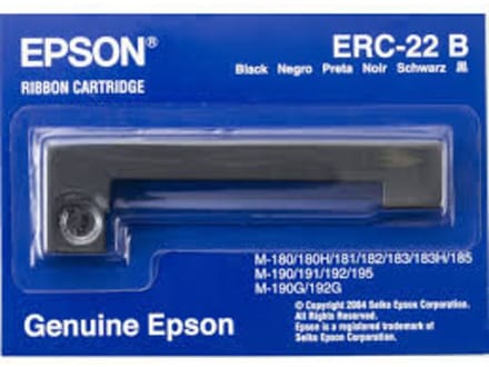 Epson ERC-22 B inktlint zwart hoge capaciteit (origineel)