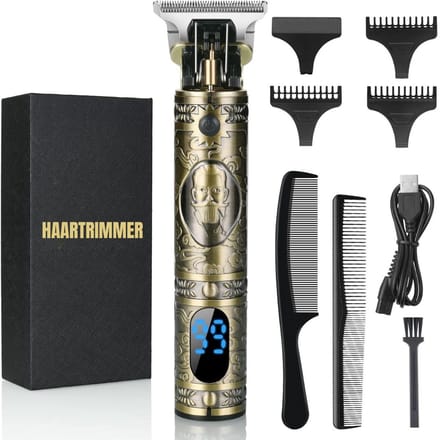 SCH® Trimmer Baard - Trimmer - Bronzen - 21cm x 11cm x 5cm