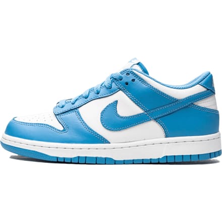 Nike Dunk Low - Wit/Blauw - Maat 35.5 - Sneakers - Limited edition