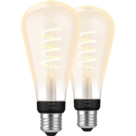 Philips Hue Filament White Ambiance Edison XL 2-pack