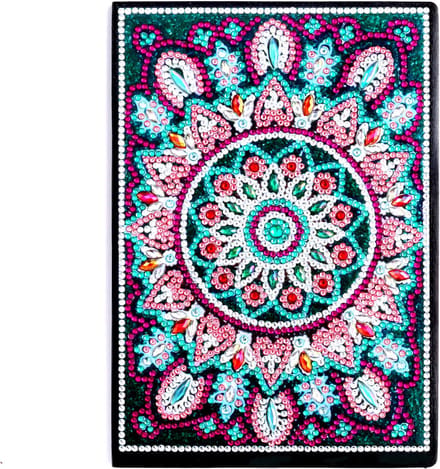 Notitieboekje - HM018 - Mandala - Diamond painting - compleet pakket - diamond painting by Wietske