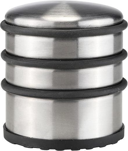Haushalt Deurstopper - 9 x 9 Cm - Rvs