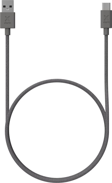Xtorm Go2 USB-A naar USB-C Kabel - 1 meter - Grijs