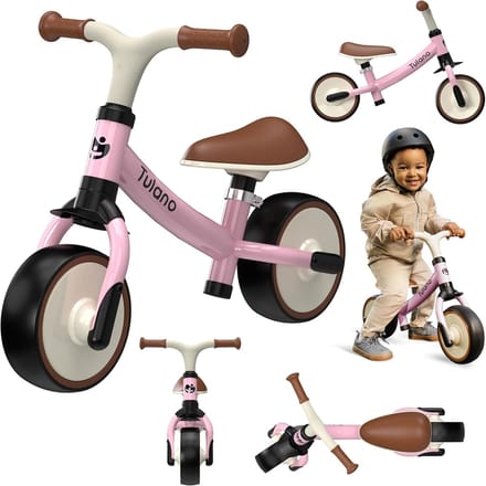 Kinderloopfiets - Eerste fiets Peuterfiets - Balans trainen - Ultralicht ontwerp - 342 X 665 X 471 CM - Roze