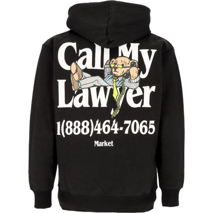 Better Call Bear Hoodie Zwarte herenhoodie