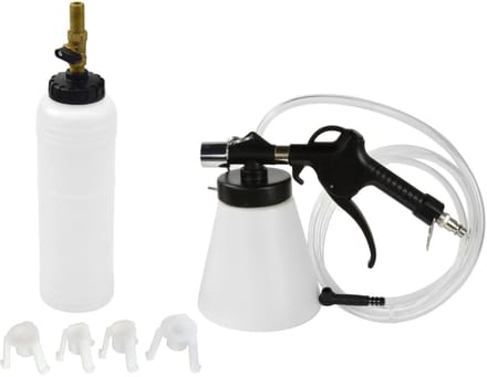 GEKO Remontluchter - Compleet Set - 0,75L Capaciteit - 6-12 Bar Druk - Inclusief 2m Slang en Adapters