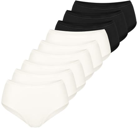 sloggi Dames midi slip 9 pack GO Daily Cotton