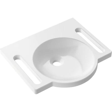 HEWI Universal washbasin 45 x 40 cm without tap hole 950.11.500