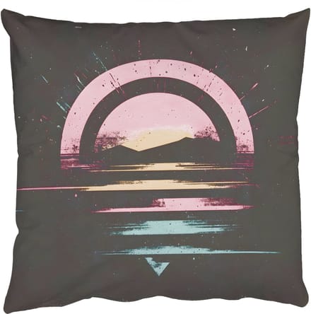 Sierkussens - Kussentjes Woonkamer - 45x45 cm - Cirkel - Abstract - Roze