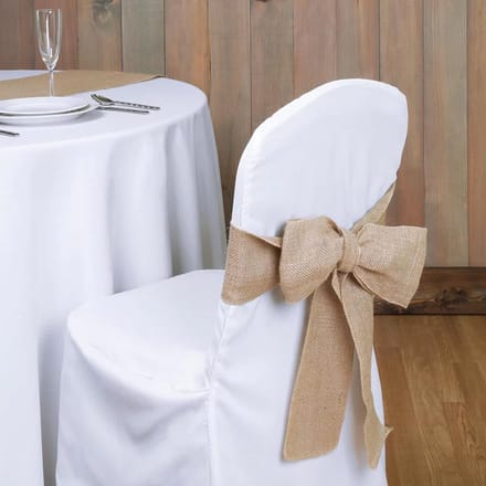 Meble odNowa - Banket Stoelbekleding - Wit - 100% Polyester - Oeko-Tex Standaard 100