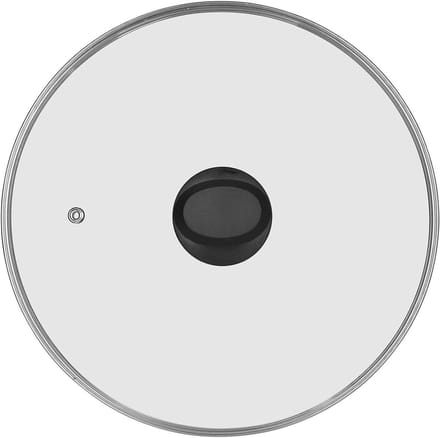 RVS Deksel - Pan Deksel - Koken - Hittebestendig - 28 cm - Transparant