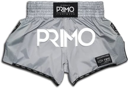 Primo Muay Thai Shorts - Super Nylon - Hammerhead Grey L