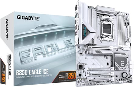 GIGABYTE B850 EAGLE ICE Moederbord - AMD B850 - AMD AM5 - DDR5 RAM - ATX