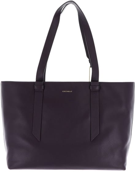 COCCINELLE Leren schoudertas Malory Handbag Prune donkerpaars