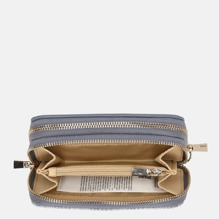 Guess Lindsey portemonnee slate logo