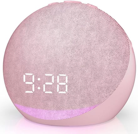 Digitale Wekker met Natuurlijke Geluiden, Bluetooth Speaker en Nachtlamp
