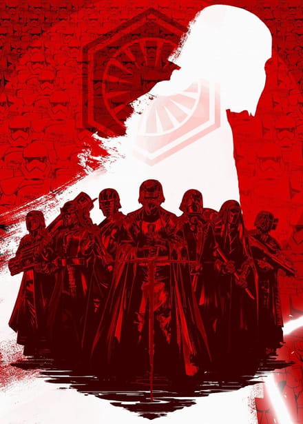 Fotobehang - Star Wars Supreme Leader 200x280cm - Vliesbehang