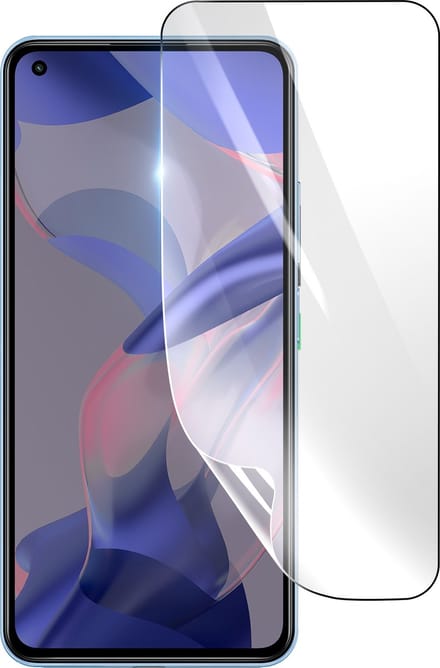 3mk, Geschikt voor Xiaomi 11 Lite 5G NE, Schokbestendige Hydrogel Screenprotector, Transparant