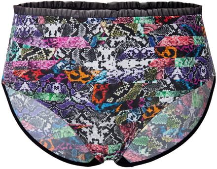 TruYou - Dames - TruYou midislip dierenprint microvezel - Multicolor - Maat 54+