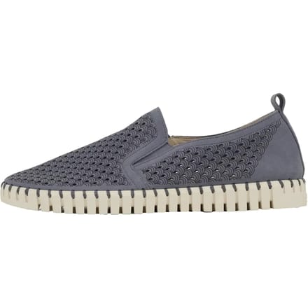 Instappers Heren TULIP140MEN beige zool - 636 Grey Blue