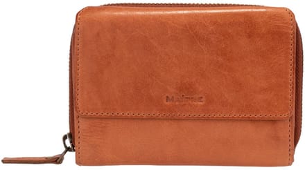Maître Leren portemonnee Forst Dagrete Purse Cognac bruine