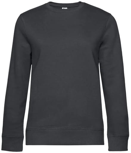Dames sweatshirt met ronde hals B&C Queen