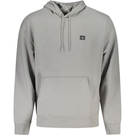 Calvin Klein Grigio Katoenen Heren Sweatshirt