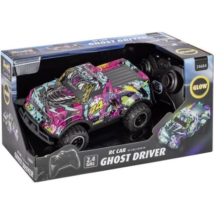 Revell Control 24684 Ghost Driver 1:22 RC modelauto voor beginners Elektro Straatmodel Met lichteffect