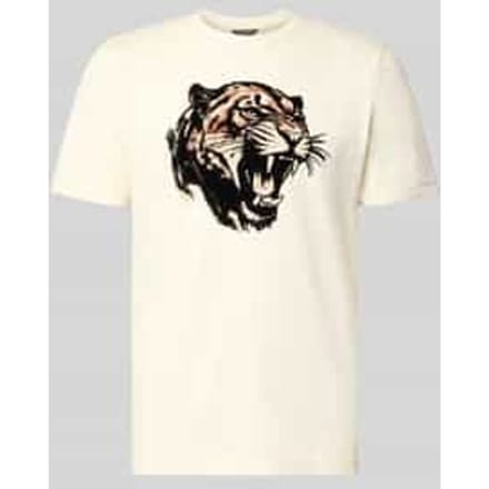 regular fit T-shirt met motiefprint