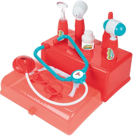Toi-Toys - Doctor's Case Red with Accessories 7 pcs.