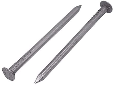 Pack van 300 constructienagels 3,5 x 60 mm - Platte ronde kop - Multifunctionele draadnagels voor houtbewerking