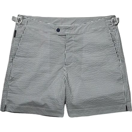 Gestreepte zwemshort The Resort Co Seersucker