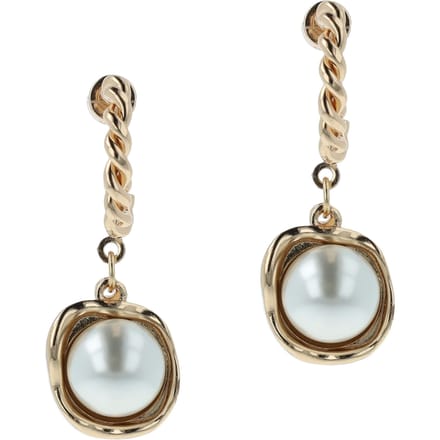 OTAZU Pearl Twirl Hoops Taglia: OS | Orecchini Outlet | Donna