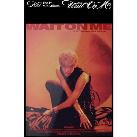 KAI - [WAIT ON ME] 4e Mini Album LIVRE PHOTO RULER
